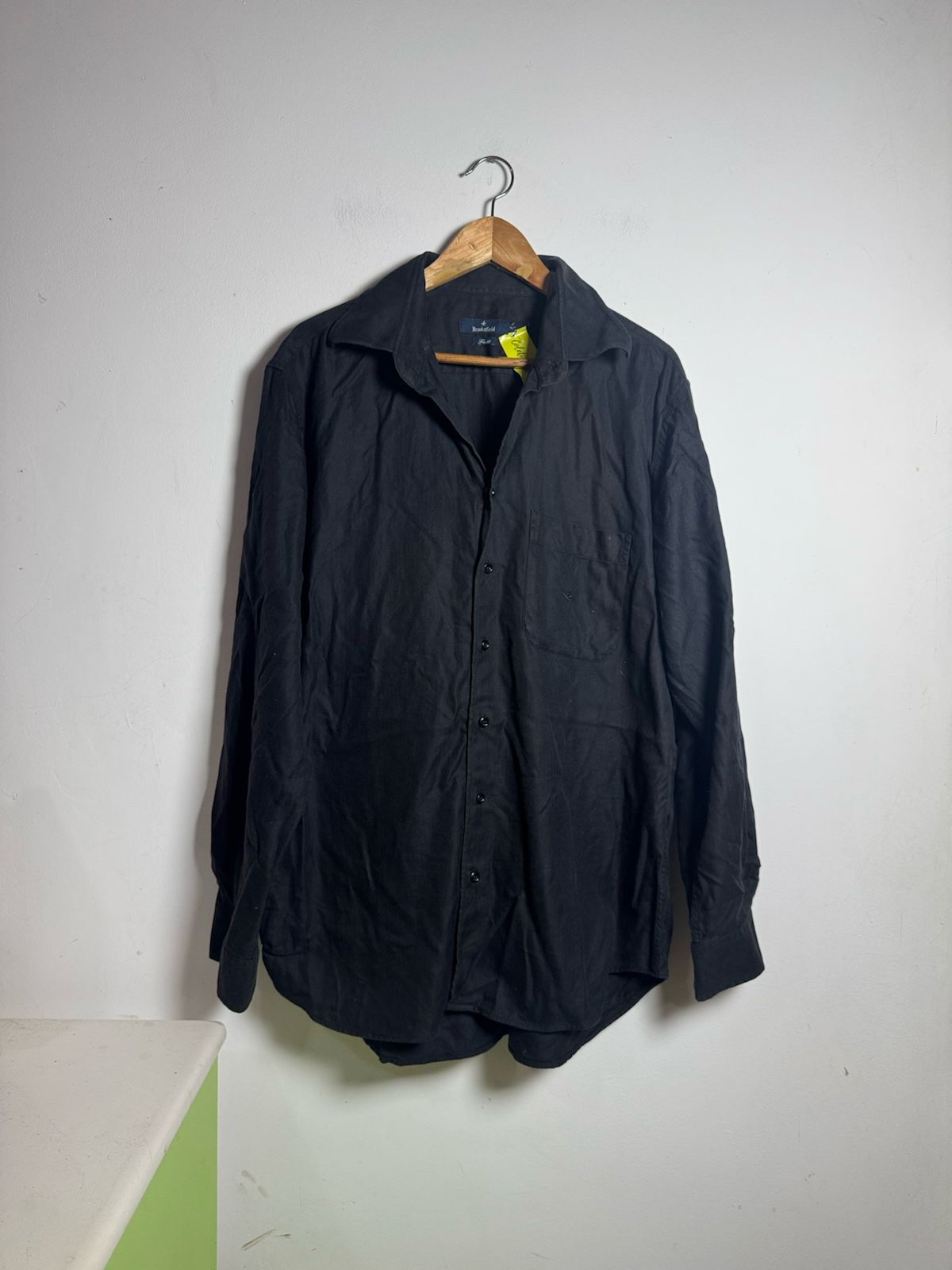 Camisa Social Preta de Manga Comprida – Brooksfield – tam G