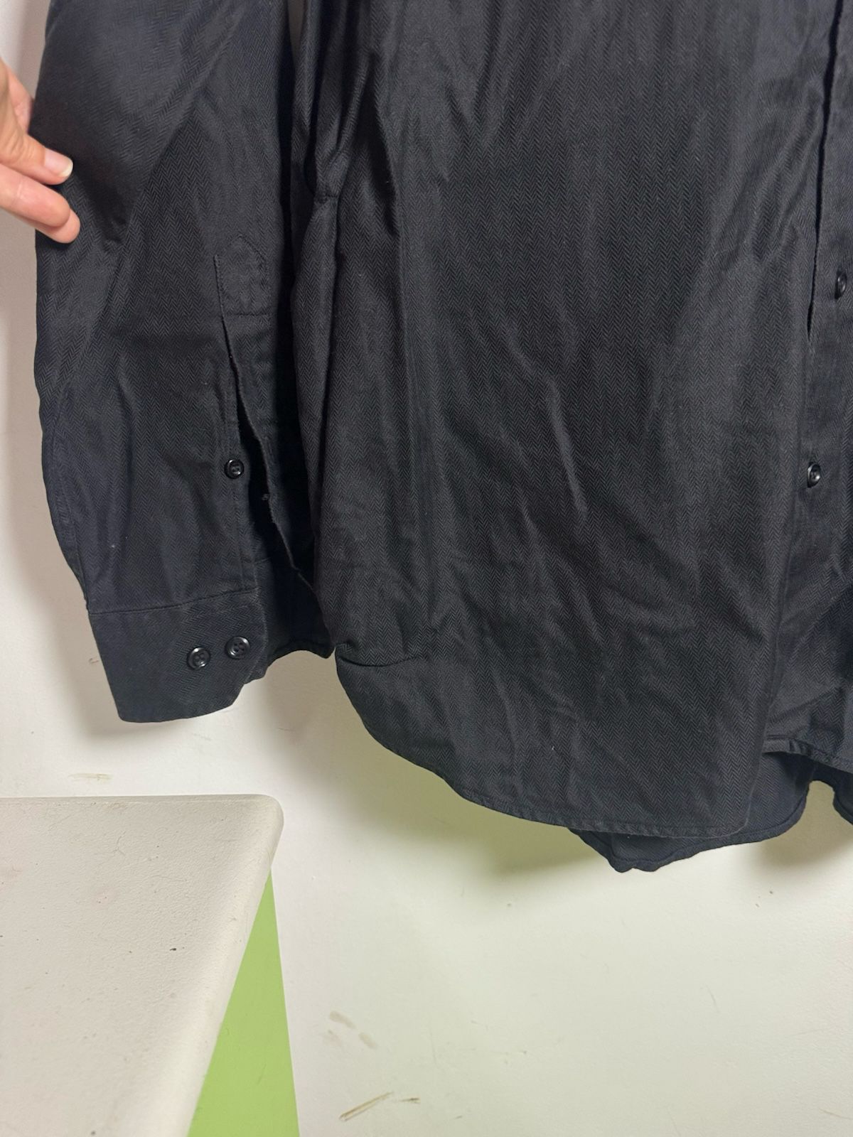 Camisa Social Preta de Manga Comprida – Brooksfield – tam G - Imagem 4