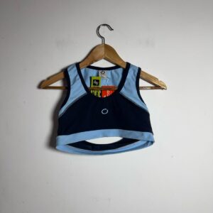 Top Esportivo Azul Bicolor – Oxer – tam G - *NOVO*