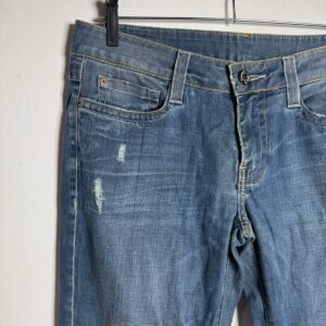 Calça Jeans Azul Destroyed – Carmim – tam 42