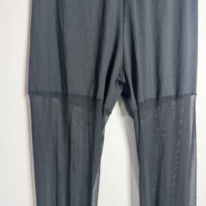 Legging Preta com Tule – tam G