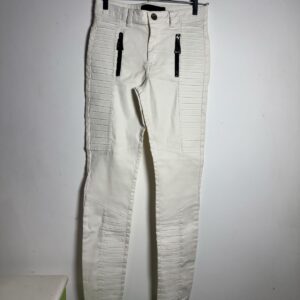 Calça Off-white Estilo Biker – Animale – tam 36