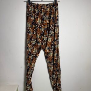Calça Estampada Floral com Cós Elástico – Lew – tam Único