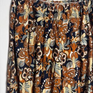 Calça Estampada Floral com Cós Elástico – Lew – tam Único