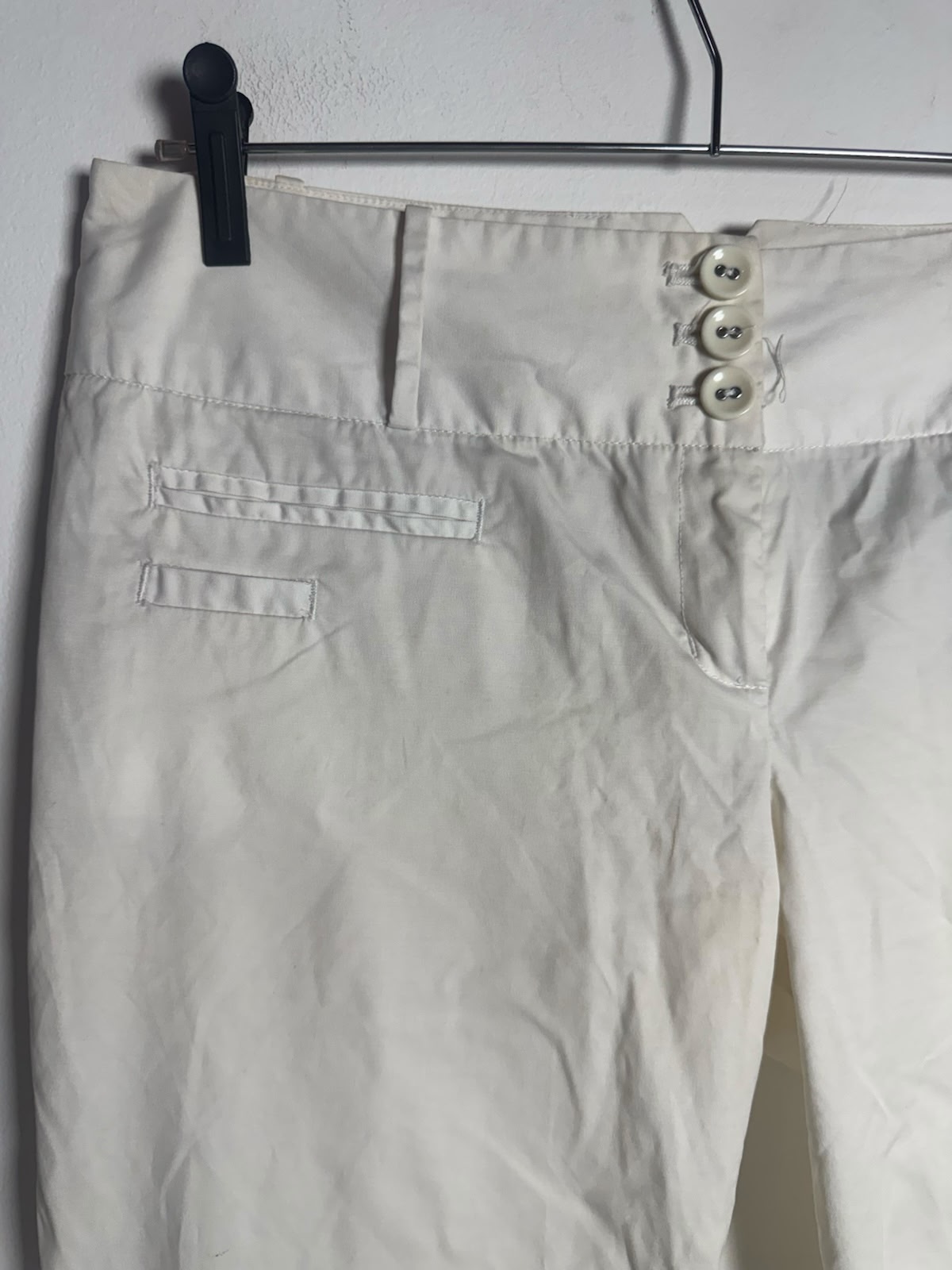 Calça Off-white com Botões For Why – tam 42 - Imagem 3