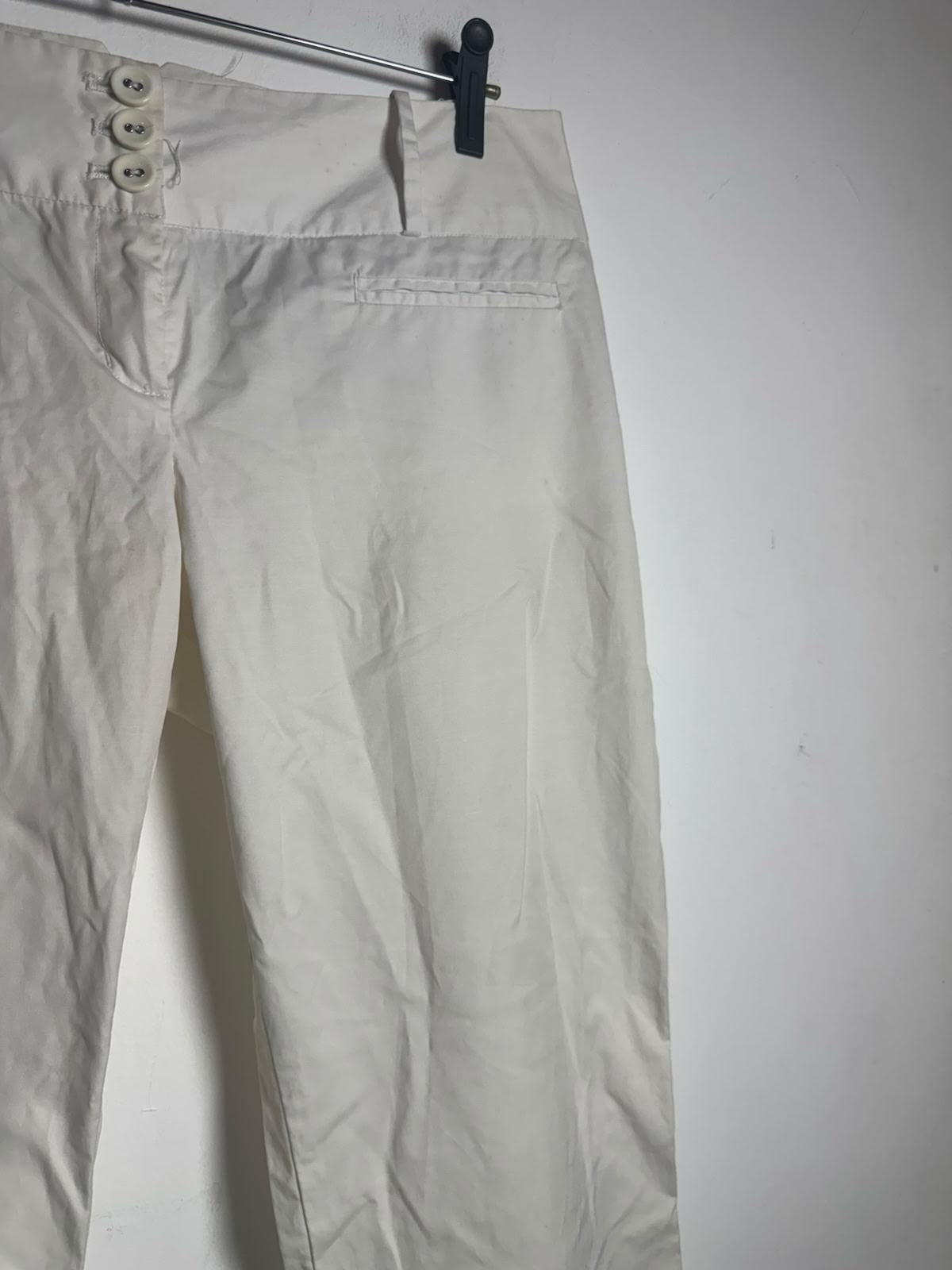 Calça Off-white com Botões For Why – tam 42 - Imagem 4