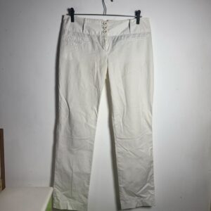 Calça Off-white com Botões For Why – tam 42