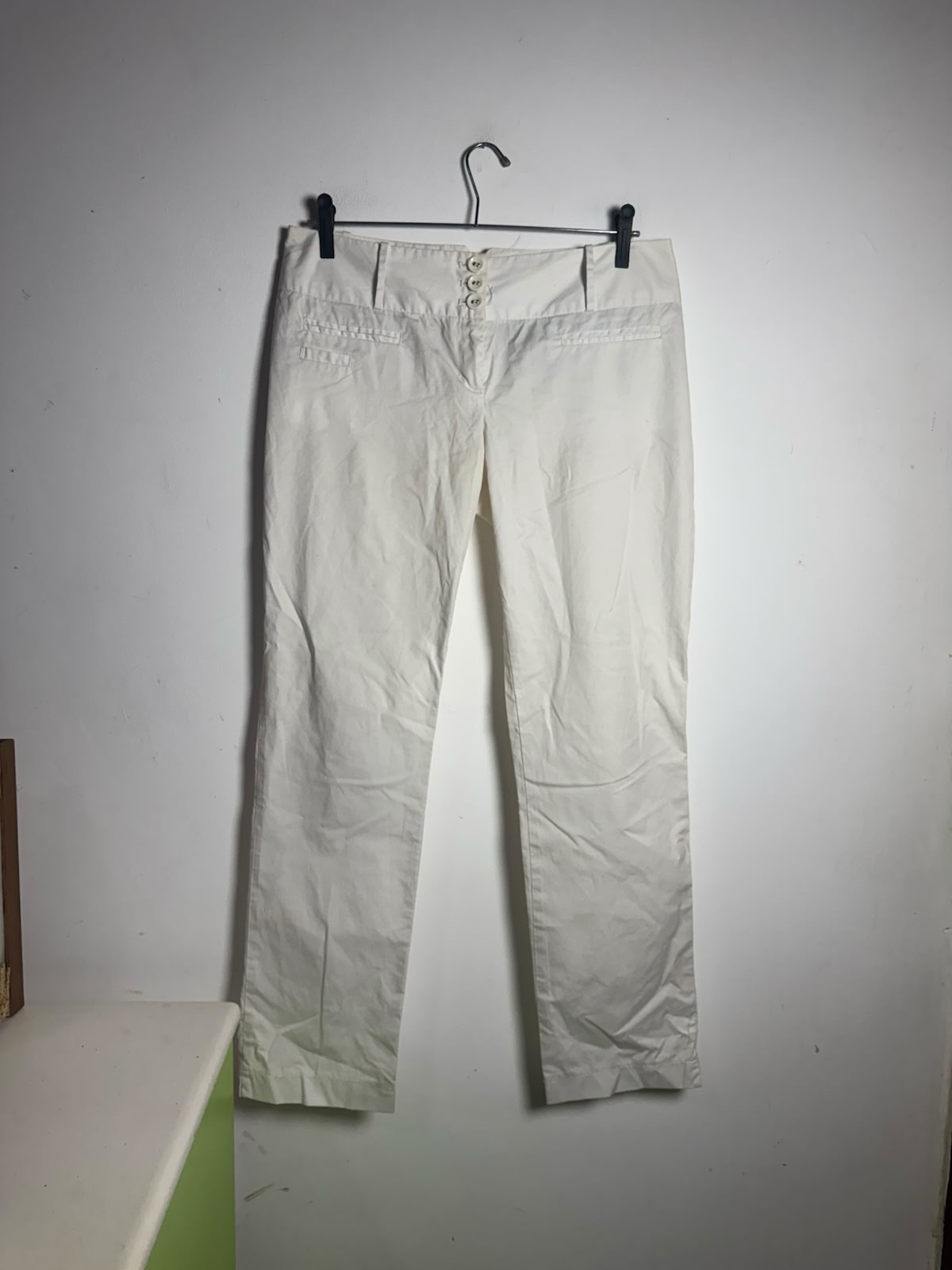 Calça Off-white com Botões For Why – tam 42