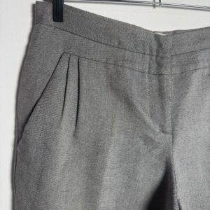 Calça Alfaiataria Plissada Cinza – Mara Mac – tam 40