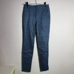 Calça Estampa Geométrica Azul – Cortelle – tam 36
