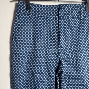 Calça Estampa Geométrica Azul – Cortelle – tam 36