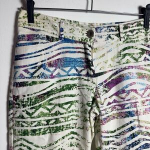 Calça Estampa Abstrata Colorida – Talita Kume – tam 38