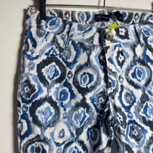 Calça com Estampa Abstrata Azul – Hering – tam 42
