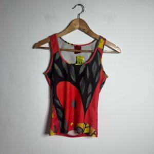 Regata Feminina Estampa Colorida Abstrata – Sarttore – tam P