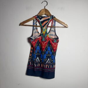 Regata Estampada Animal Print e Geométrica Malha Fria – Oxintty – tam M
