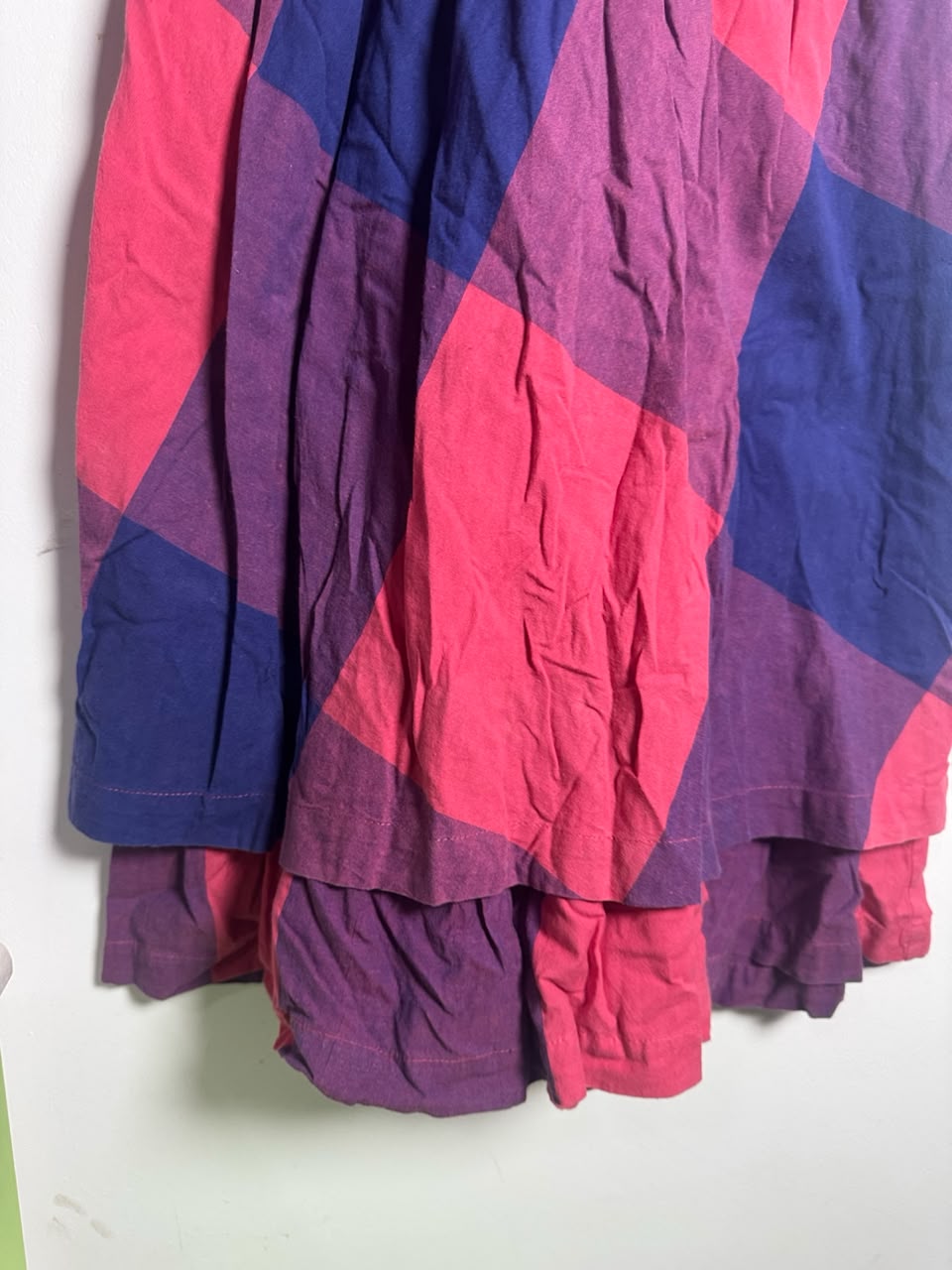 Vestido Estampado Roxo e Rosa – Mxtn – tam 16 - Imagem 4