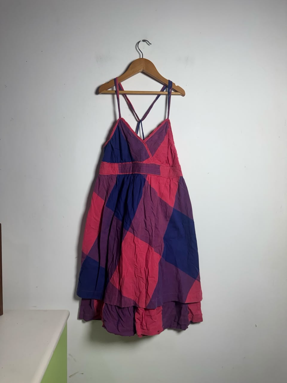 Vestido Estampado Roxo e Rosa – Mxtn – tam 16