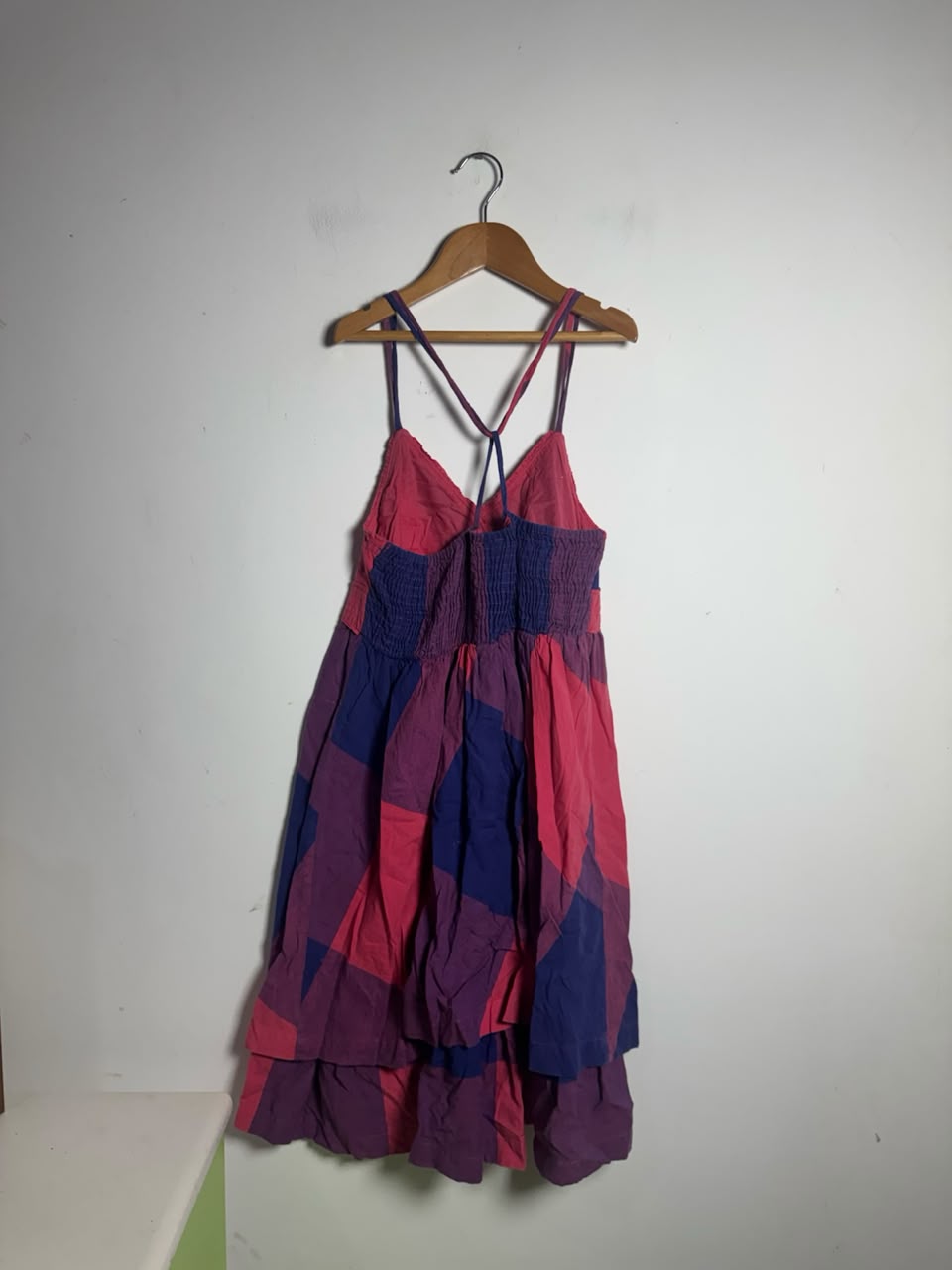 Vestido Estampado Roxo e Rosa – Mxtn – tam 16 - Imagem 3