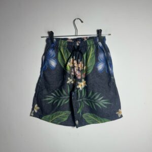 Bermuda Infantil Estampada Floral Azul – Polo wear – tam M