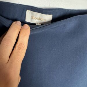 Short Saia Azul Marinho – Shoulder – tam 42