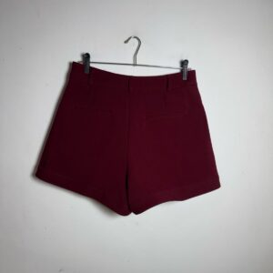 Short de Alfaiataria Vinho – Cleastore – tam 42
