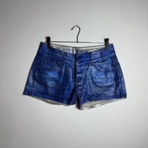 Short Jeans Azul Brilhante – Planet Girls – tam 42