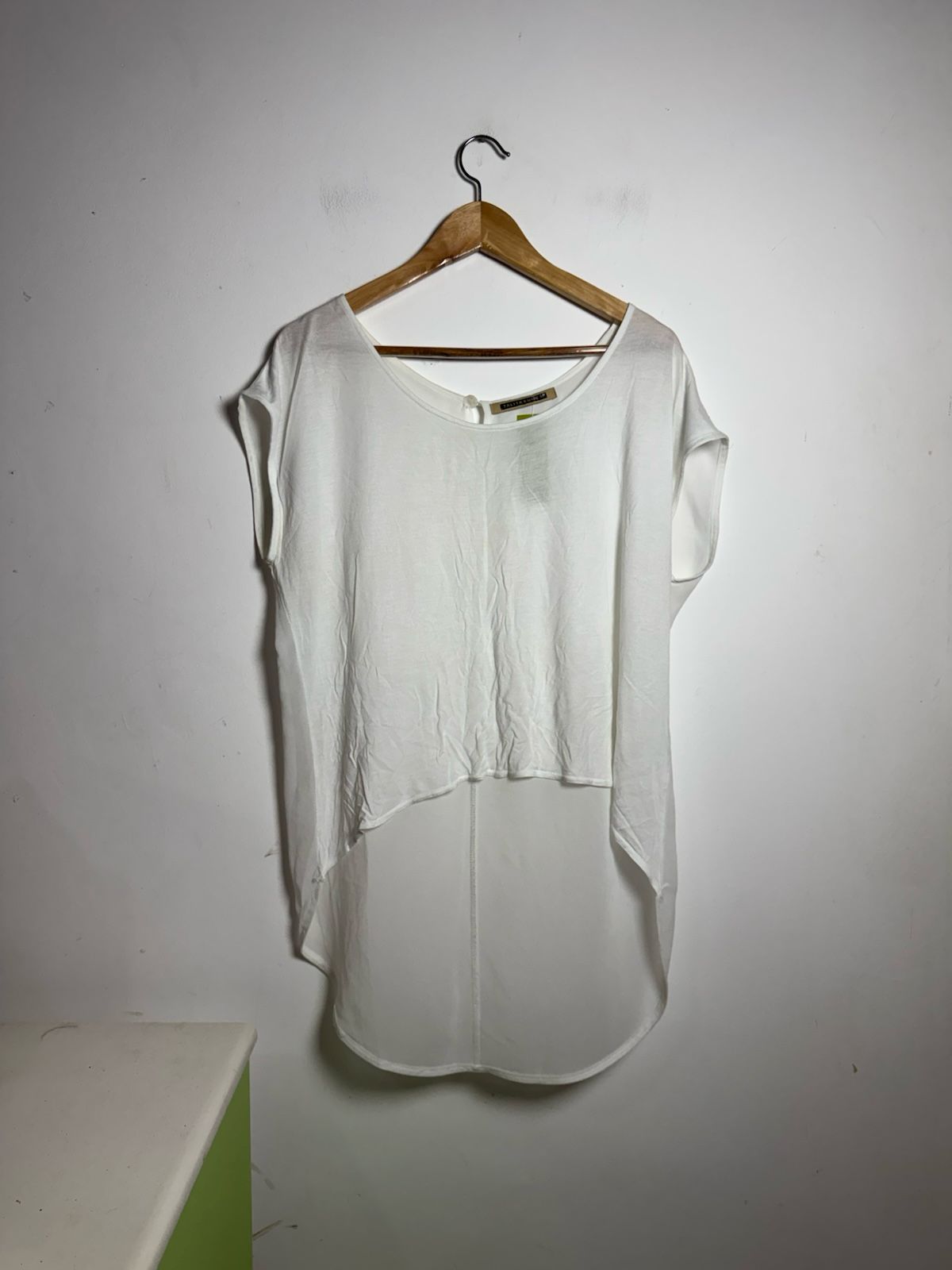 Blusa Branca Mullet – Talita Kume – tam 40