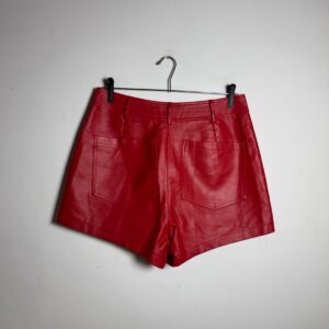 Saia Vermelha Couro Sintético – Mais Um – tam G