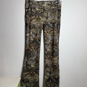 Calça Animal Print de Zebra e Leopardo – tam 38/40