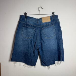 Bermuda Jeans com Barra Desfiada – Vistamy – tam GG