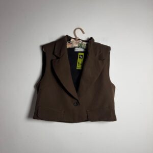 Conjunto de Short e Colete Marrom – Cleastore – tam G