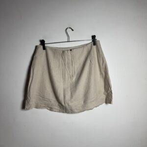 Short Saia Nude Linho e Viscose – Garage – tam GG