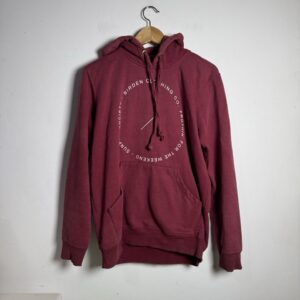 Moletom com Capuz Vinho - Birden Clothing – tam 38