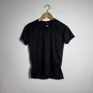 Camiseta Dry-Fit Preta – tam P