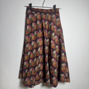 Saia Estampada Geométrica Tecido Grosso – Dress – tam P