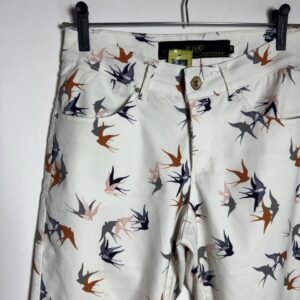 Calça Estampa Pássaros – BluK – tam 38