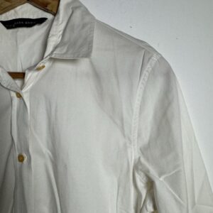 Camisa Branca Manga 3/4 – Zara – tam G