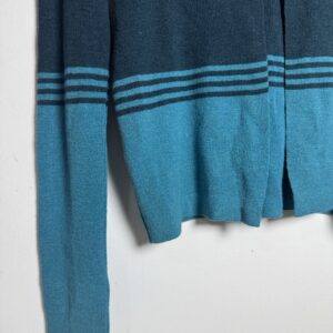 Cardigan Tricô Cropped Listrado – M.Officer – tam M