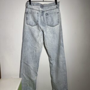 Calça Jeans Cintura Alta Estonada – tam 36