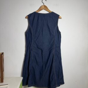 Vestido Jeans com Botões – tam G