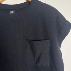 Vestido Preto com Bolso – Hering – tam G