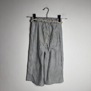 Calça Infantil Listrada com Cinto Cordão – Fuzarka – tam 7-8