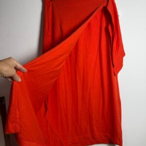 Saia Longa Envelope Laranja – Marfinno – tam G *NOVO*