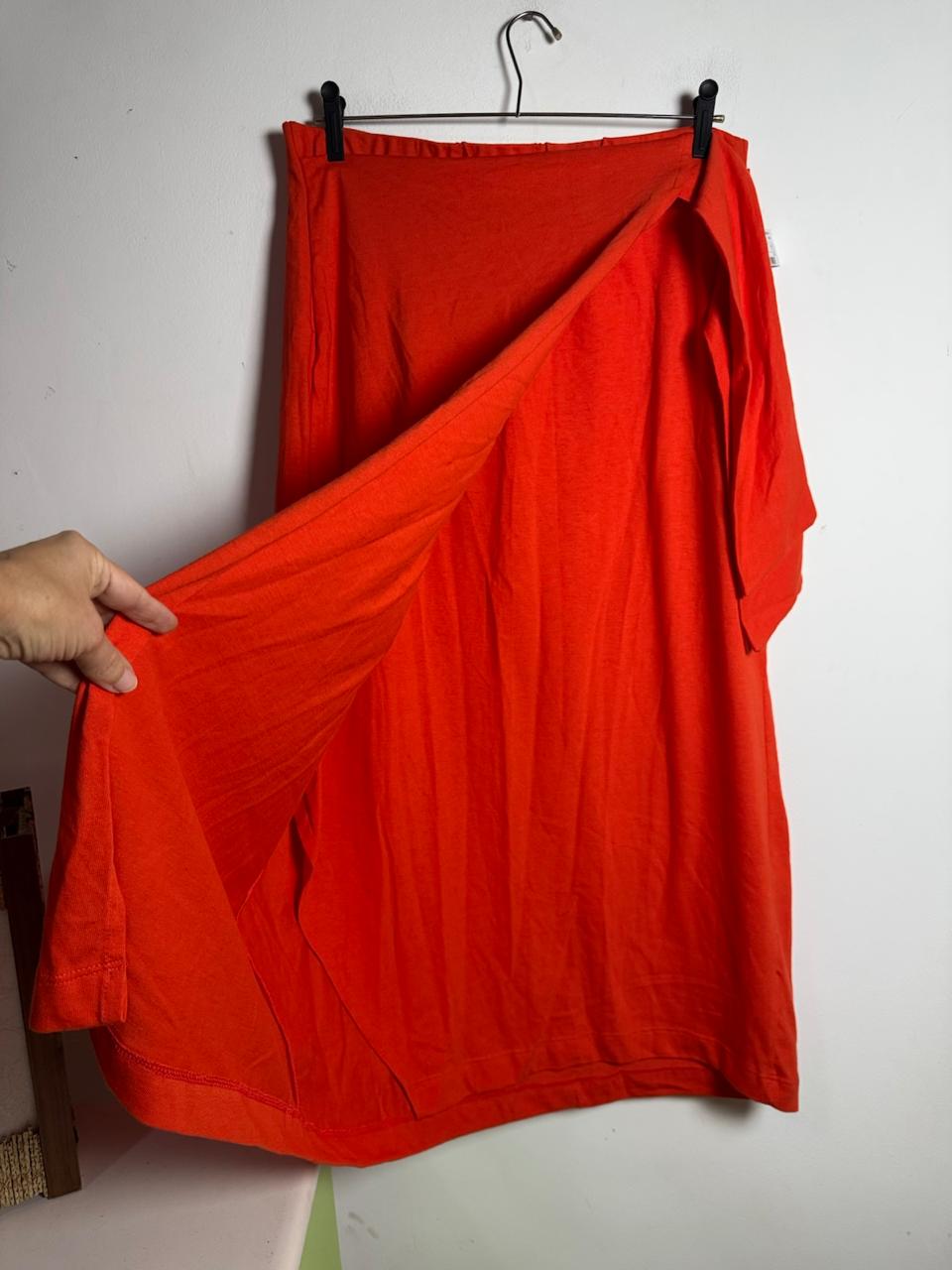 Saia Longa Envelope Laranja – Marfinno – tam G *NOVO* - Imagem 2