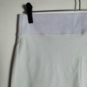 Saia Lápis Branca Malha Fria – tam G