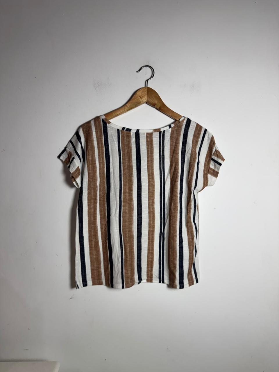 Cropped Listrado – Yessica – tam PP - Imagem 2