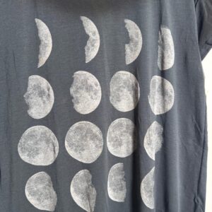 Camiseta Preta Fases da Lua – Bluesteel – tam G