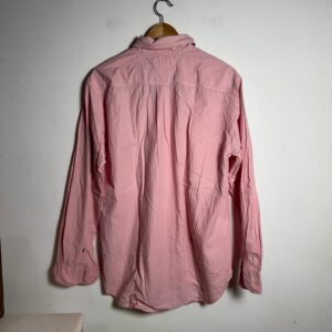 Camisa Social Masculina Rosa Claro Manga Longa – Tommy Hilfiger – tam M