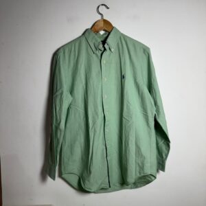 Camisa Social Verde Claro Classic Fit – Ralph Lauren – tam 42