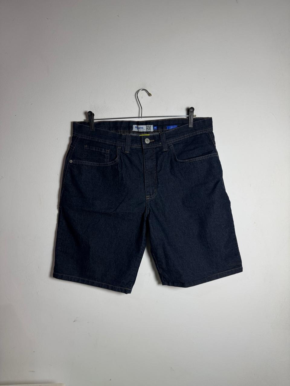 Bermuda Jeans Reta Azul Escuro – Ejeans – tam 44